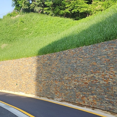 절토부 친환경 네일식생옹벽 공법