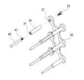 시공성 및 안전성이 탁월한 선매립 앵커를 이용한 교량점검시설 자재 및 시공방법