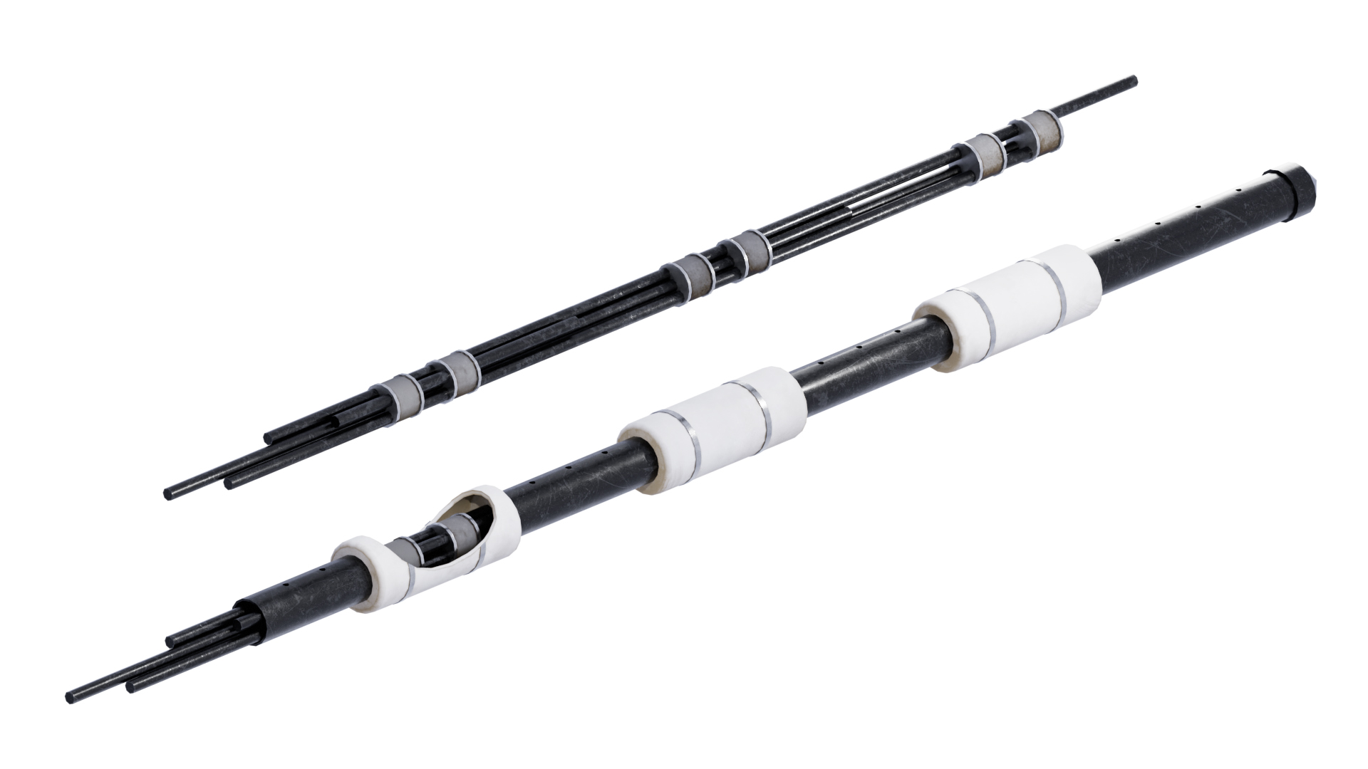 이중팩커를 이용한 강관 다단 동시그라우팅 공법