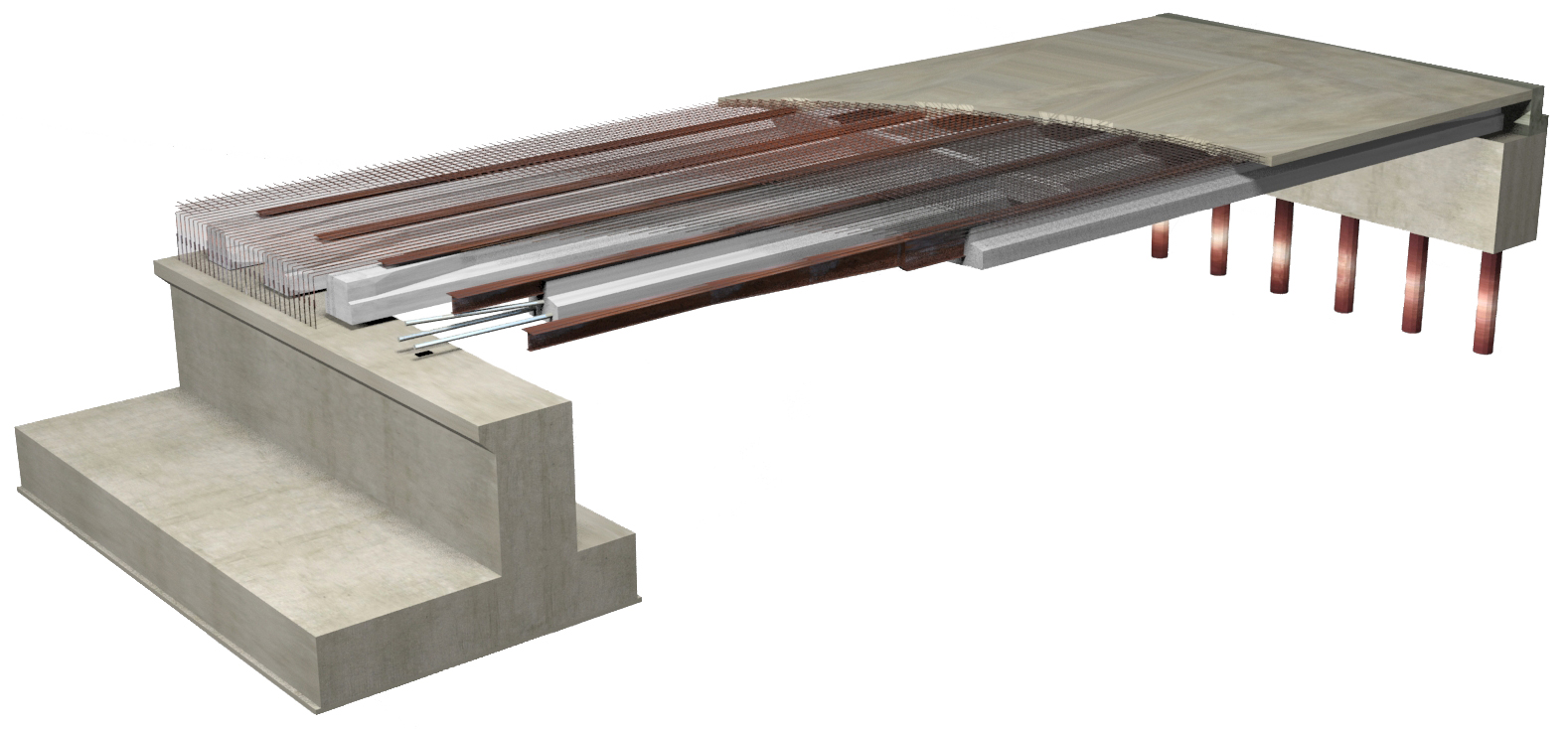 경제성이 뛰어난 저형고 강합성 거더 교량(PSCOM GIRDER)