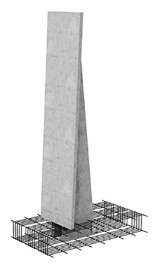 SS옹벽 (자립식 프리캐스트 부벽식 옹벽)