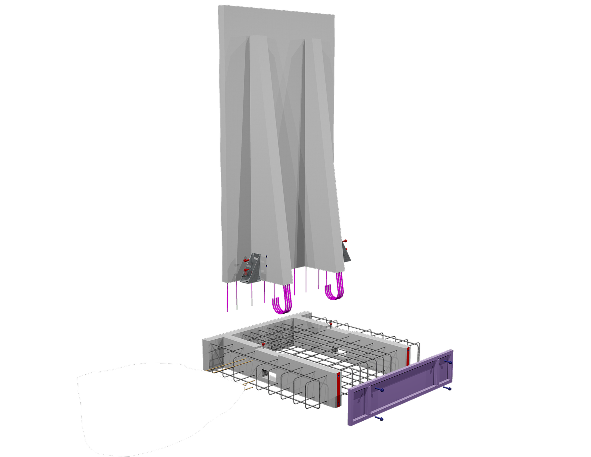 프리캐스트 STRIP 기초 공법(PSF공법)