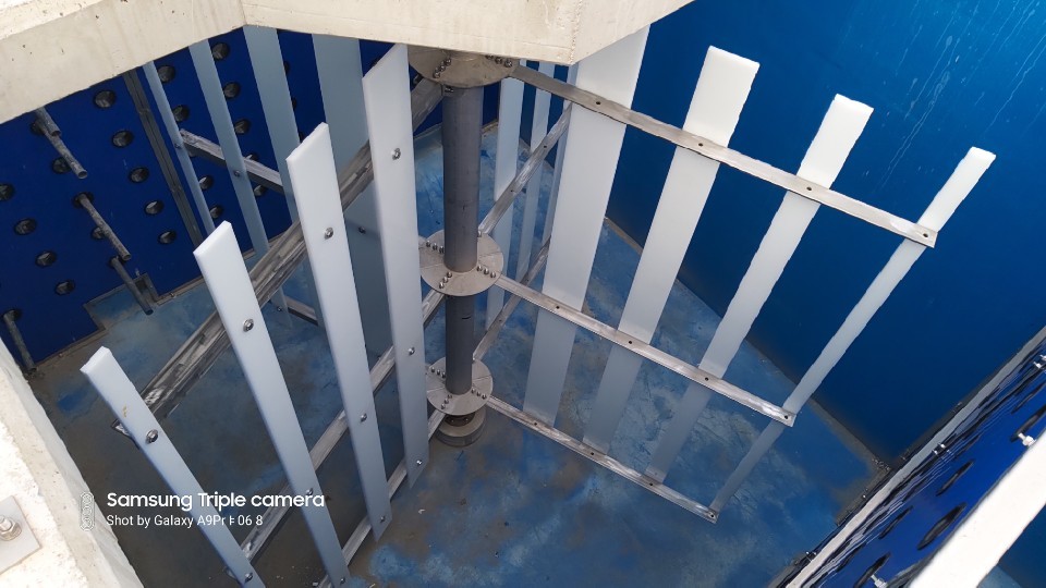 부등폭 패들 응집기