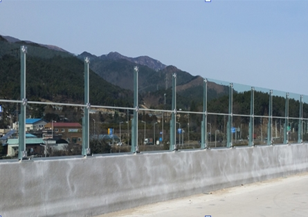 HT변단면 개방형 투명방음벽