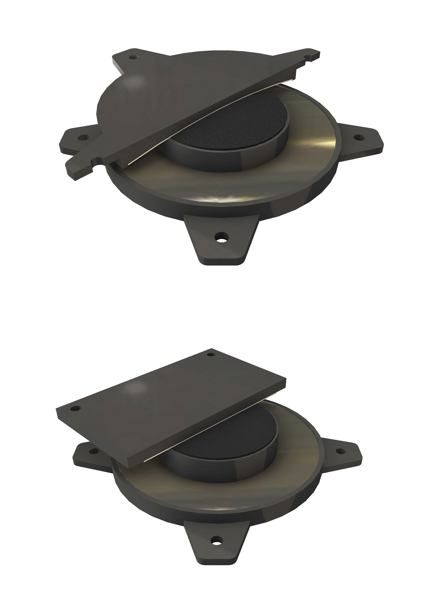 교량 구조물의 수직단차를 고려한 마찰진자형 지진격리받침 (FPS-D)