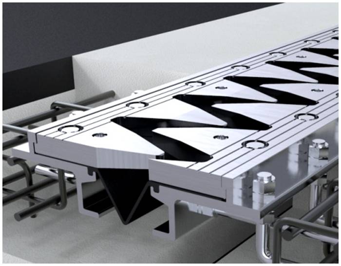 걸침턱 구조를 가진 상하판 분리식 핑거형 신축이음장치 설치공법