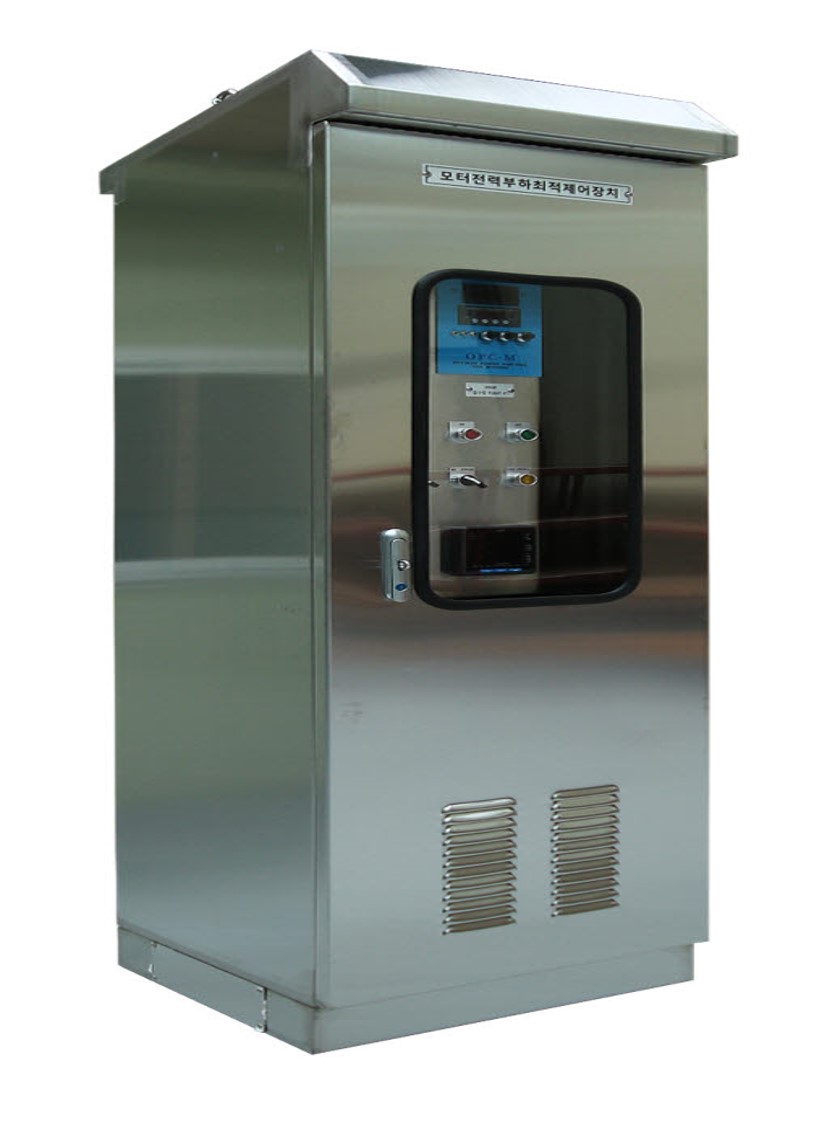 실시간 모터부하 모니터링 및 모터회전수 제어를 통해 소모유효전력을 절감하는 
 AI형 모터전력 절감장치