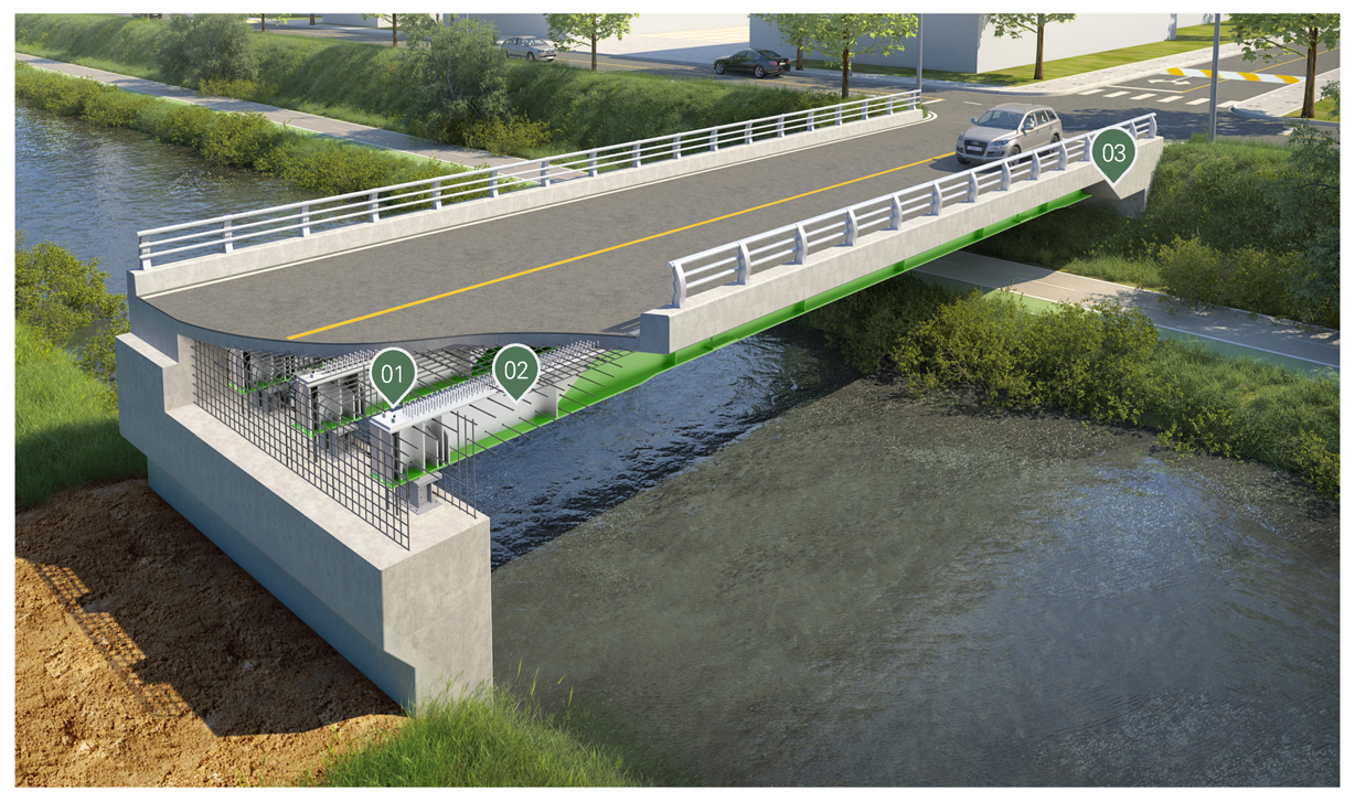 강봉의 연직방향 긴장시스템 도입한 강합성 라멘교