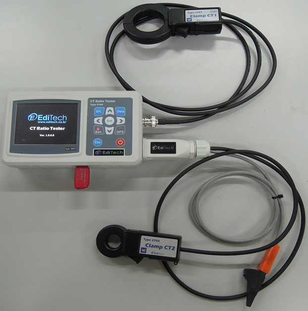 전력량계용 CT 비오차 및 위상 측정장치