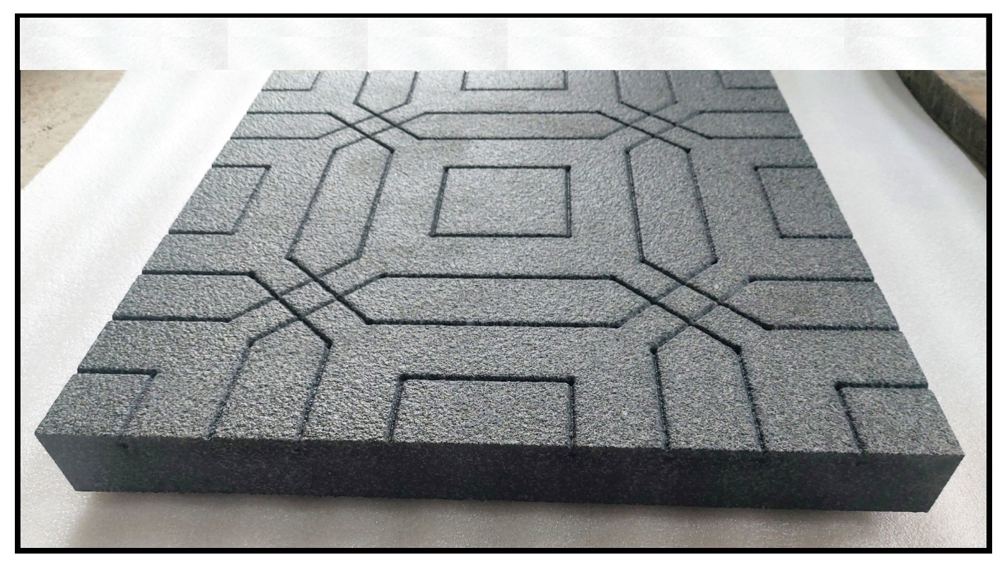 미끄럼방지용 전통무늬 자연석 판석