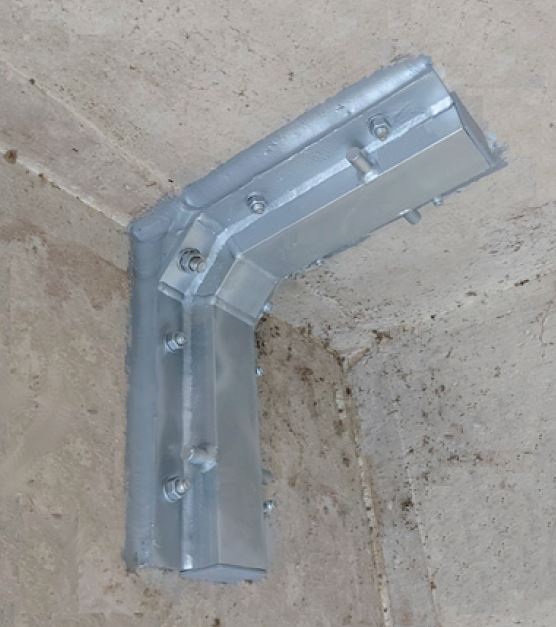 콘크리트 박스구조물 우각부에 프리플렉스 강재를 이용한 전단 및 휨 보강기술